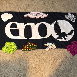 Eno flag and stickers bundle